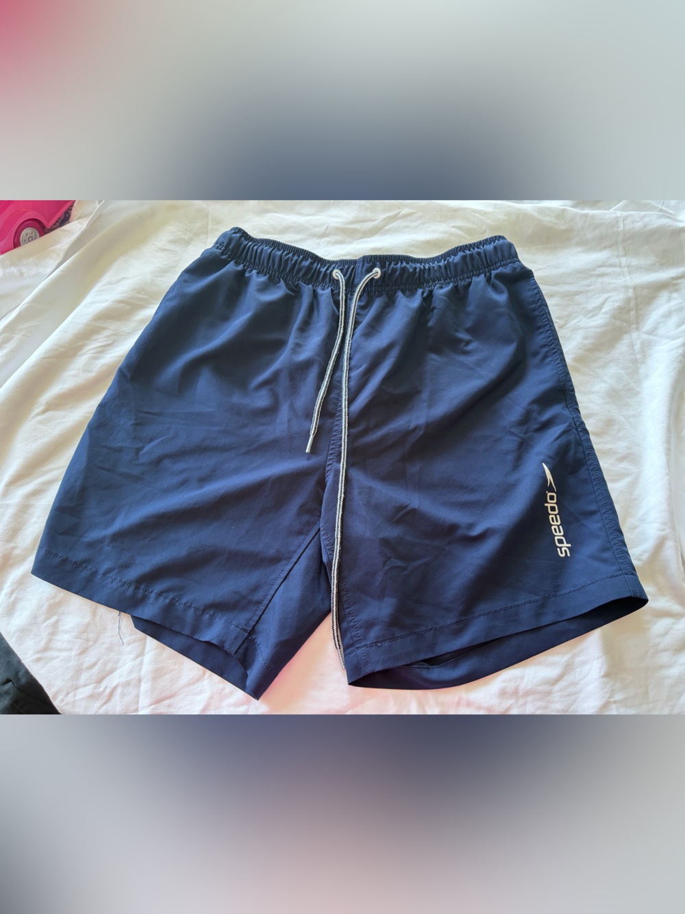 Speedo Navy Logo Swim Shorts